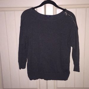 Gap Sweater with zipper embellishment